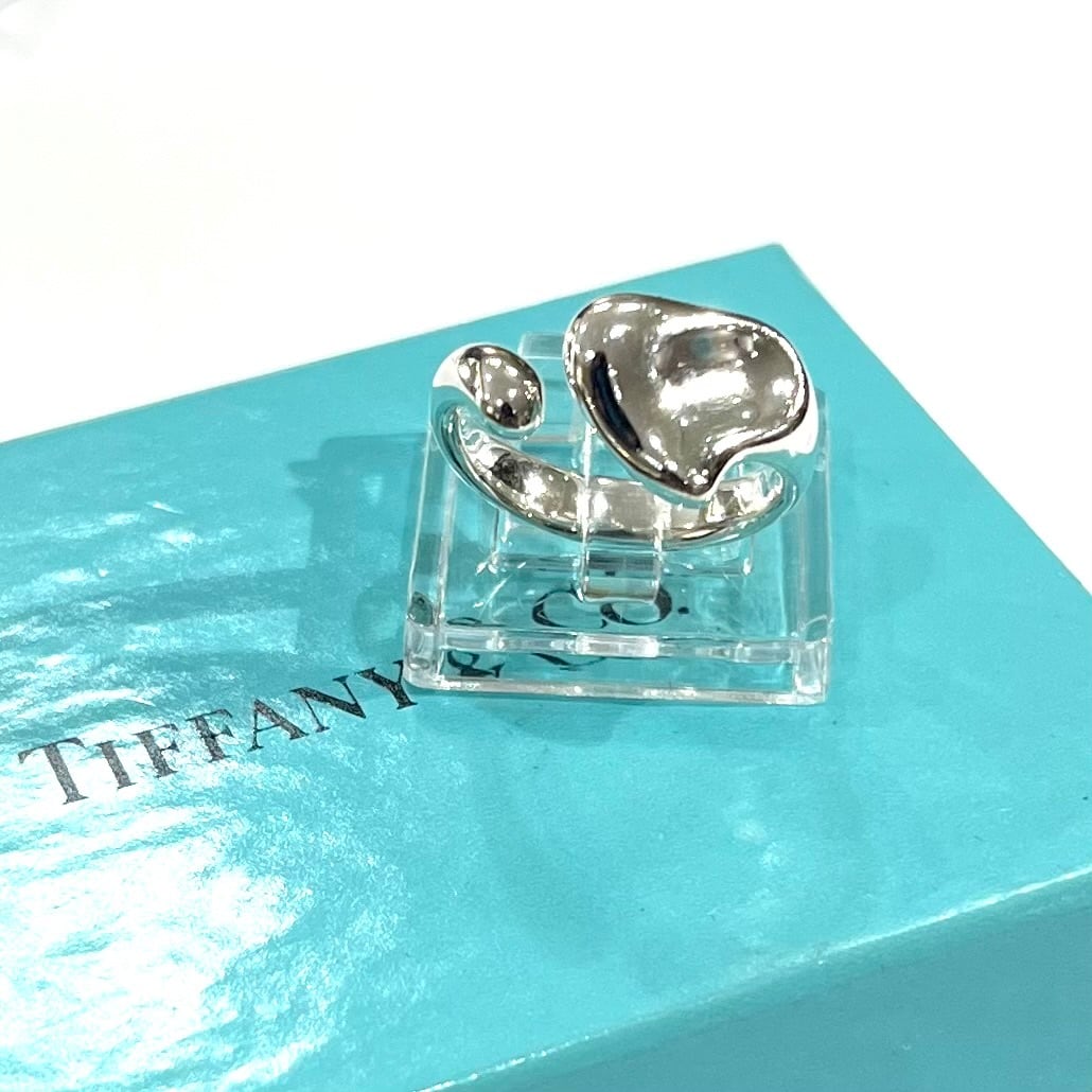 Tiffany & Co. エルサ・ペレッティ フルハート カフ リング TIFFANY&CO.】【9.5号】2704 エルサ・ペレッティ フルハートリング