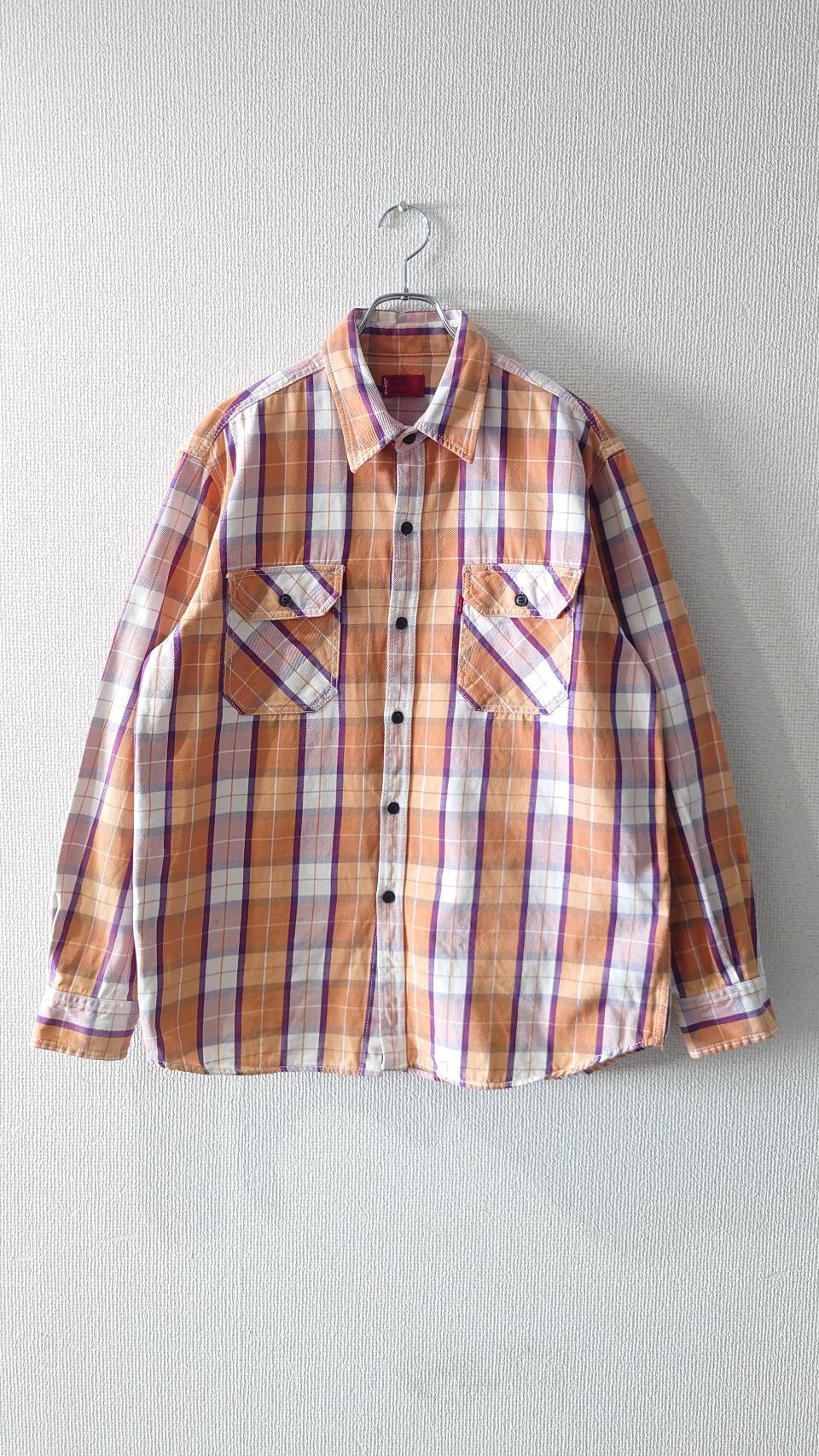 05’s Levi's RED TAB Cotton Flannel Shirt XL | Pay ID