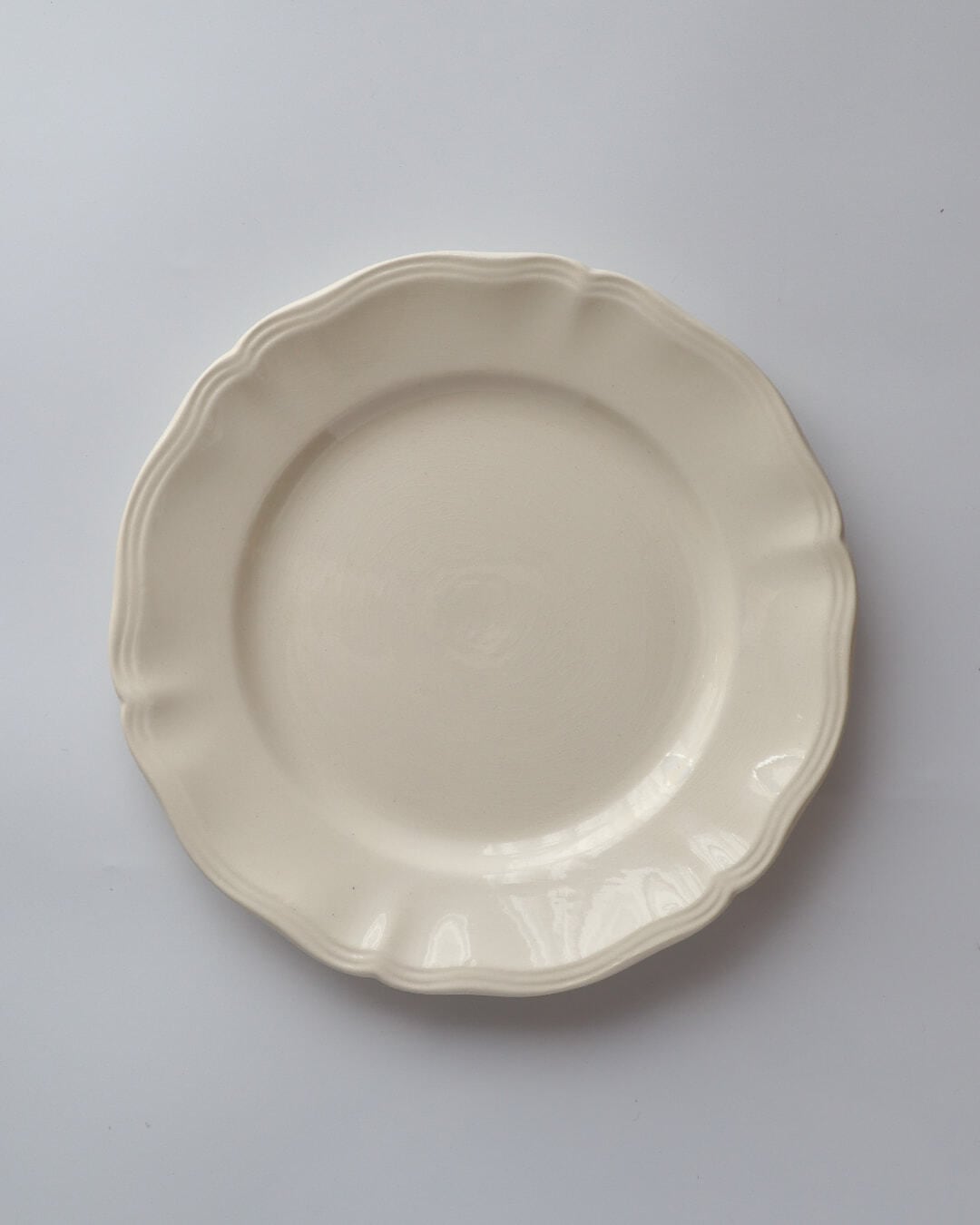 Sarreguemines サルグミンヌ 花リム プレート/D