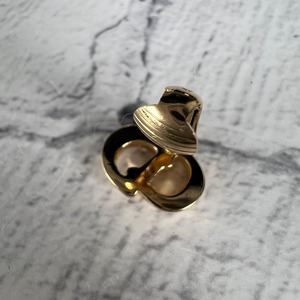 Christian Dior ディオール CDロゴ イヤリング ゴールド A-11730