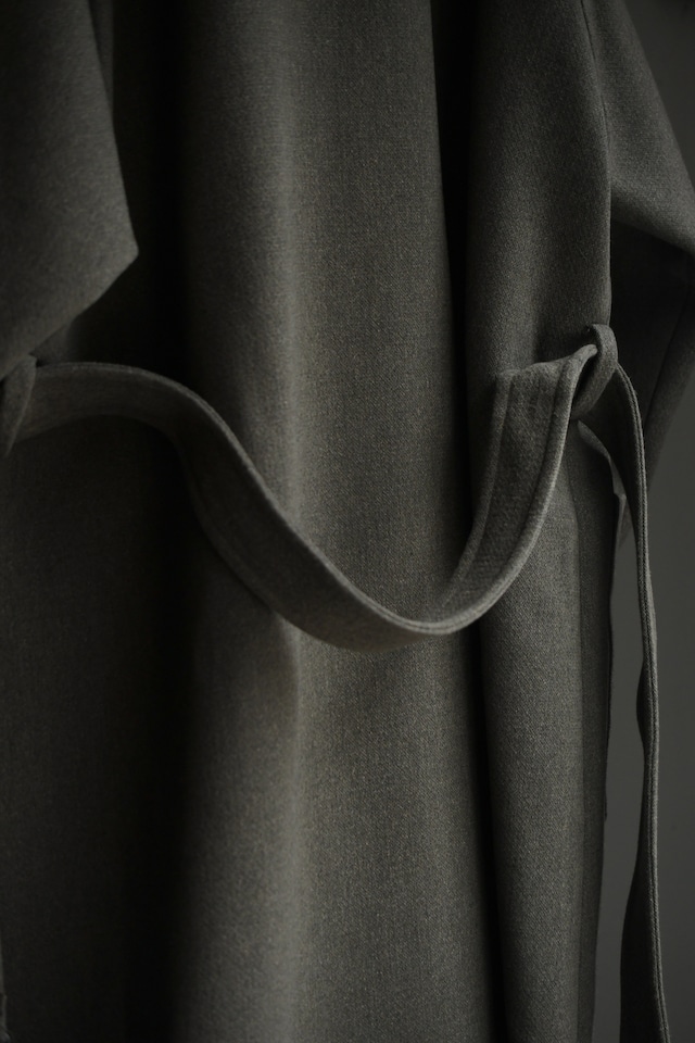 KAPTAIN SUNSHINE / Stand Collar Coat (Moss)