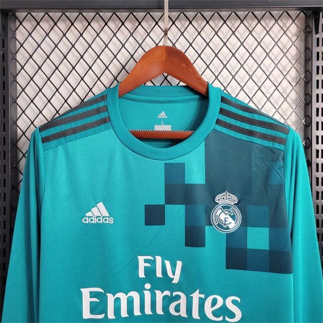Real Madrid 17/18 Third Retro Shirt Long Sleeve レアル マドリード