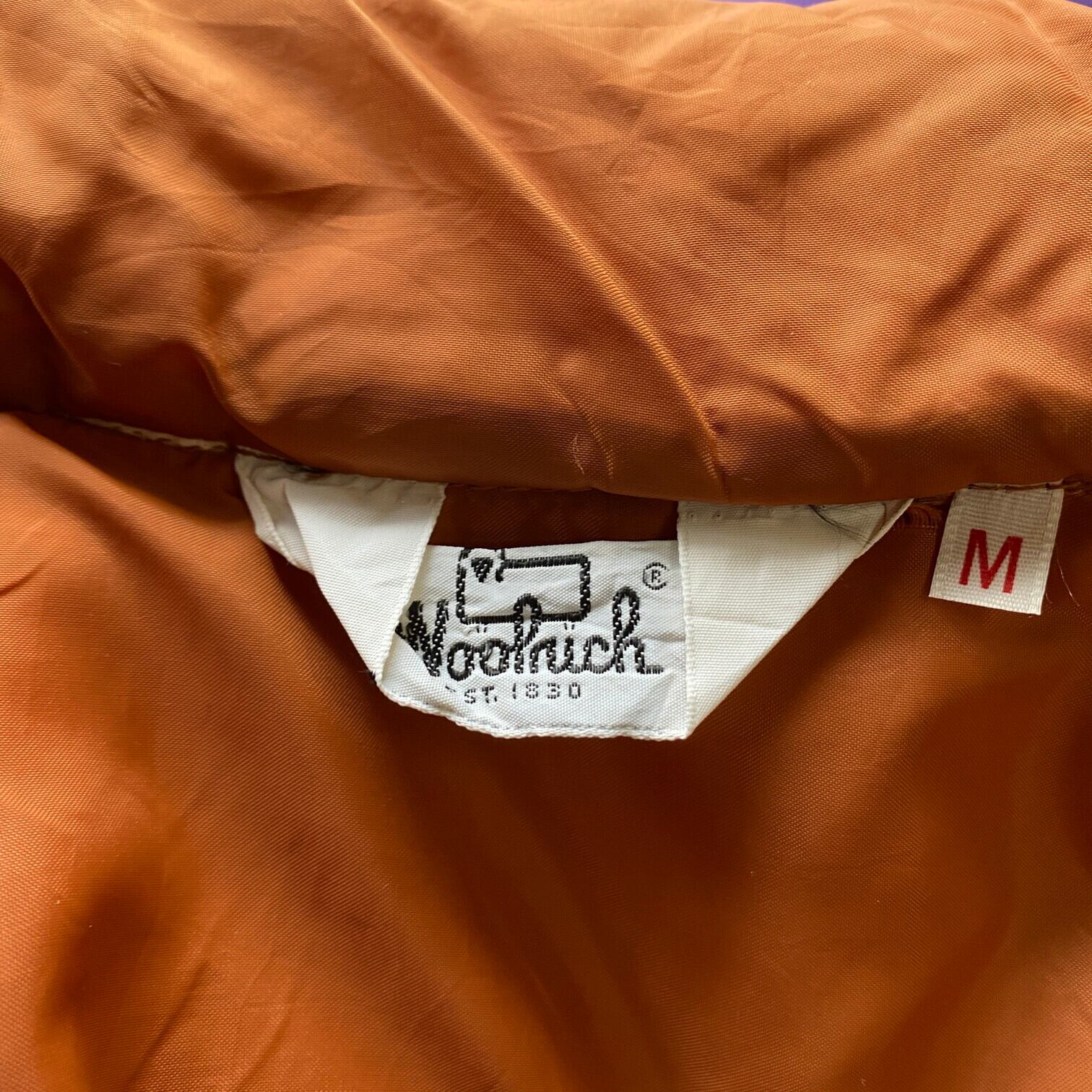 70年代 三角タグ WOOLRICH ウールリッチ ダウンベスト アウトドア