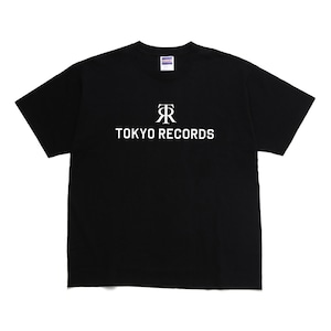 TOKYO RECORDS LOGO - N TEE （BLK × WHT）