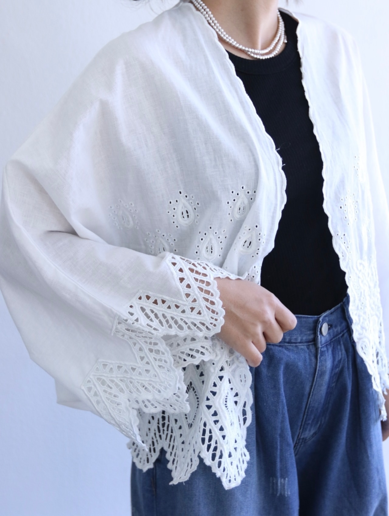 【Dazzle】CUTWORK CADIGAN