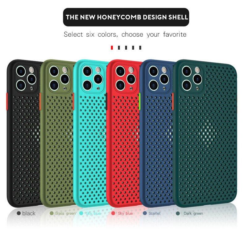 熱放散 冷却 耐衝撃 ソフト ケース Iphone 6 7 8 Plus X Xs Max Se 6配色 おしゃれなiphoneケース 専門店 Khagain