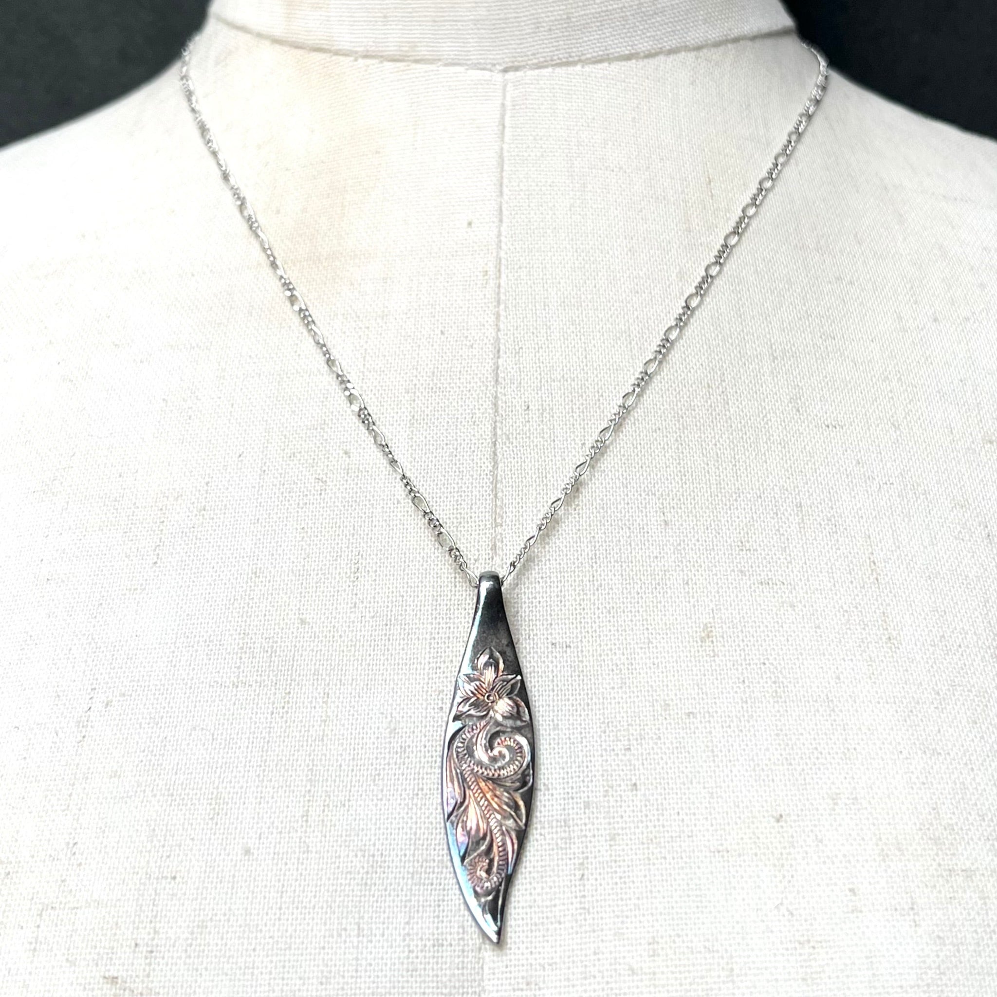NAVAJO デザインネックレス SILVER925 SILVER925 NAVAJO DESIGN CHAIN NECKLACE/シルバー/ネックレス