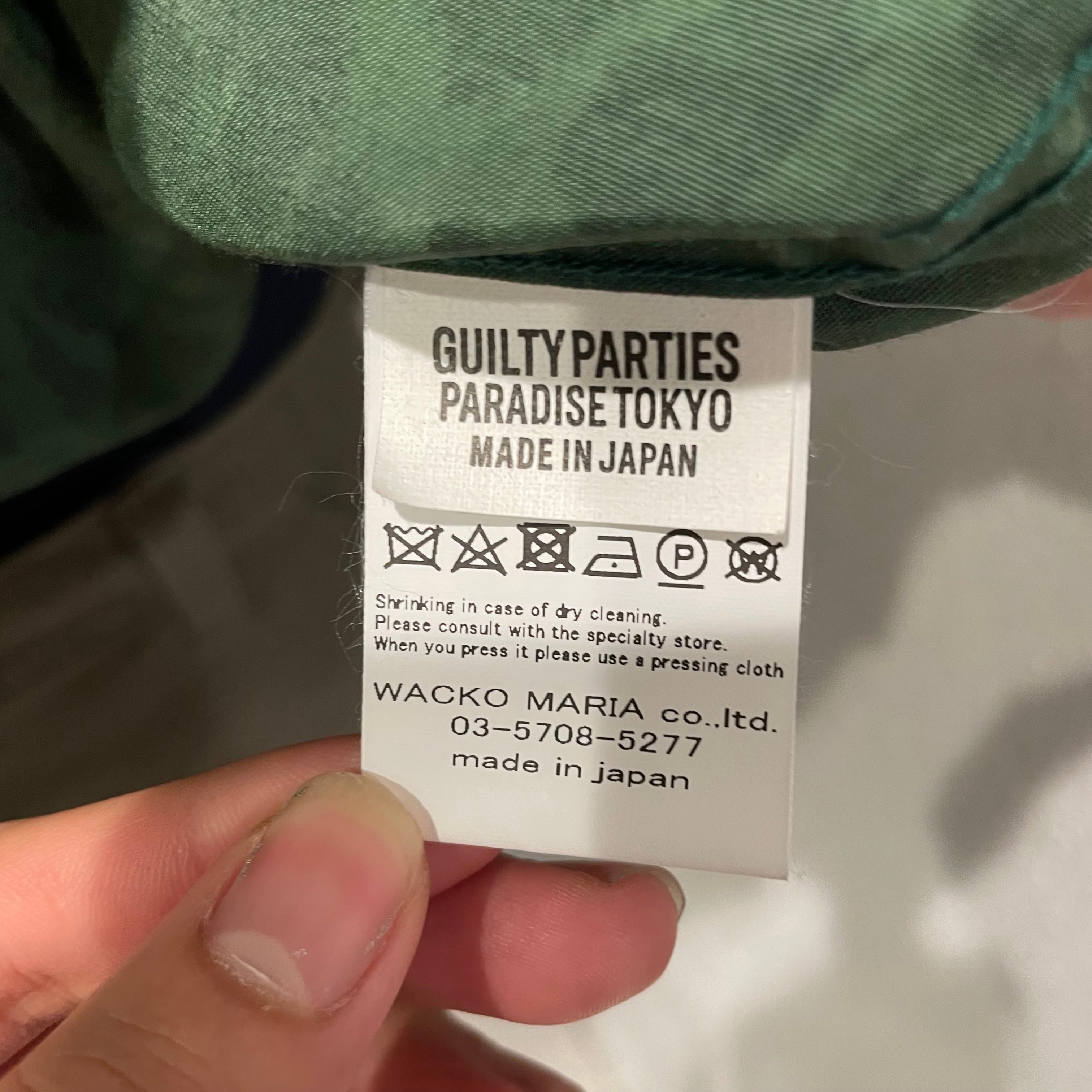 WACKO MARIA GUILTY PARTIES ワコマリア ギルティーパーティーズ WACKO MARIA GUILTY PARTIES ワコマリア ギルティーパーティーズ