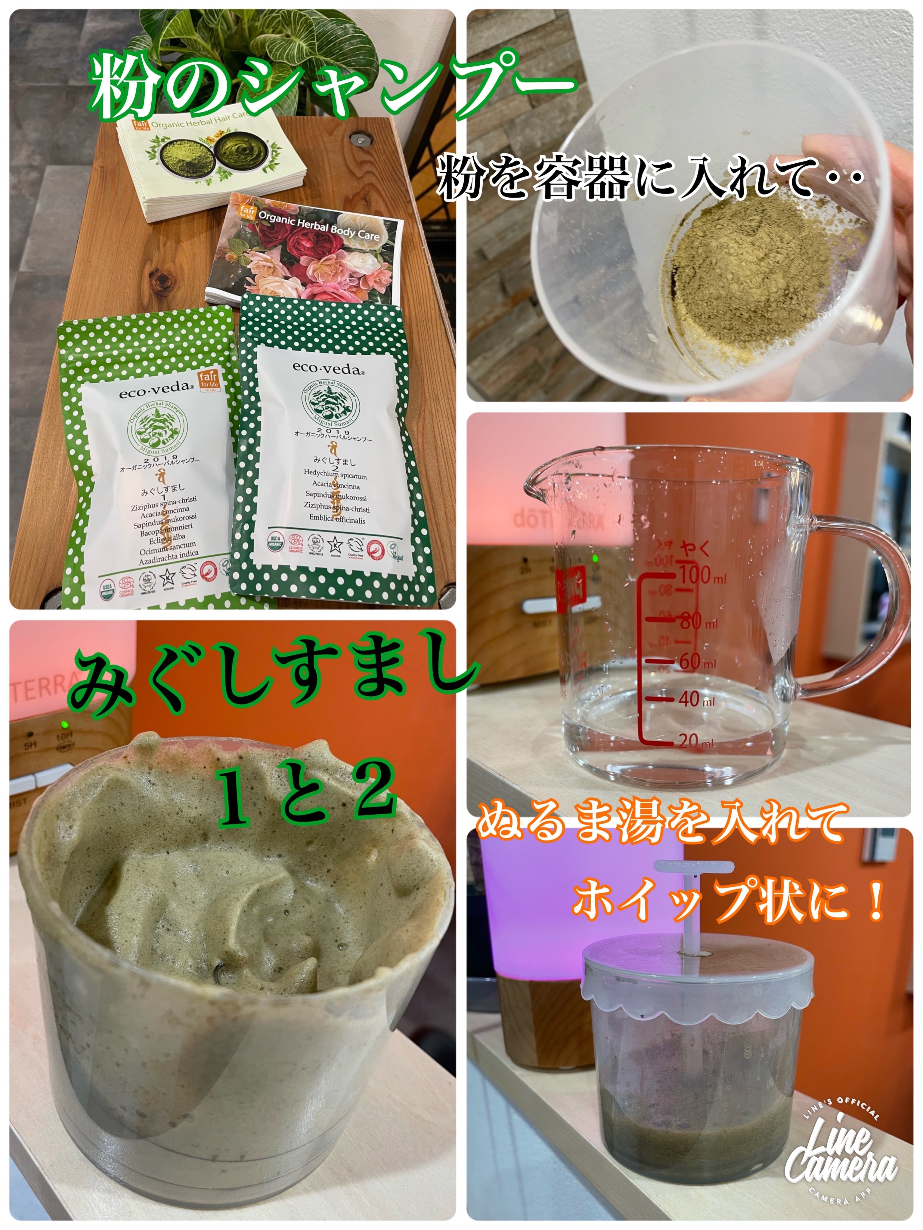 エコヴェーダ【オーガニックハーバルシャンプー】みぐしすまし1