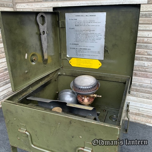 British military No.2 modified stoves イギリス軍 UK army ストーブ クッカー cooker