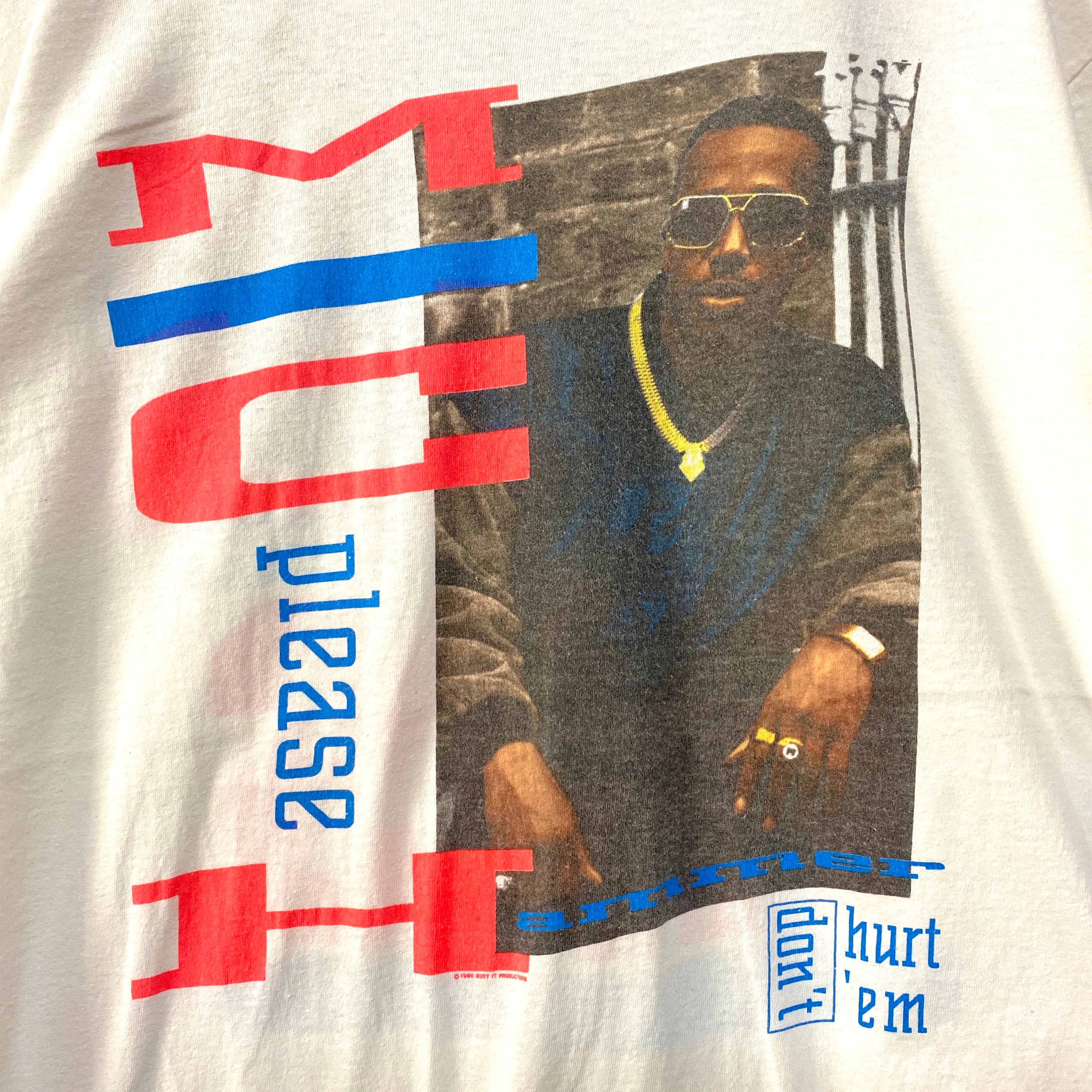 90年代 Mc Hammer Mcハマー Don T Hurt Em ラップtシャツ ヴィンテージ メンズ 古着 Tシャツ Vtg Al Sa Cave 古着屋 公式 古着通販サイト