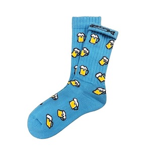 "Beer -blue-" Socks (limited edition by EAZY MISS)