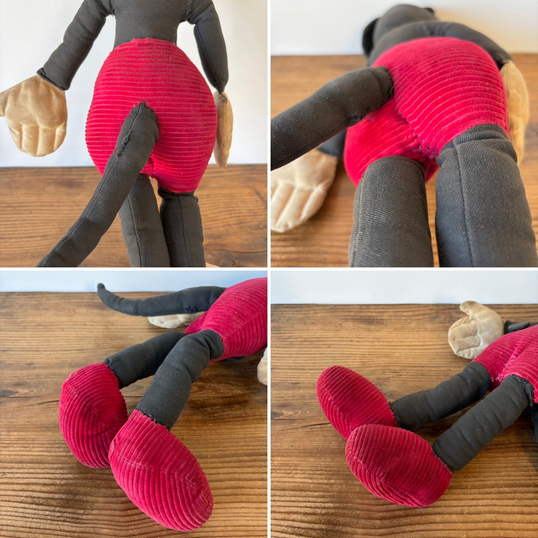 Handmade Mickey Mouse Doll | troldhaugen antiques ｜ 北欧