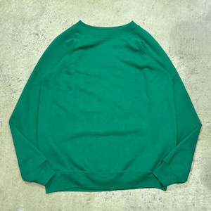 HANES SWEAT SHIRT GREEN SOLID USA