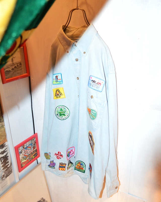1990's DENIM SHIRT