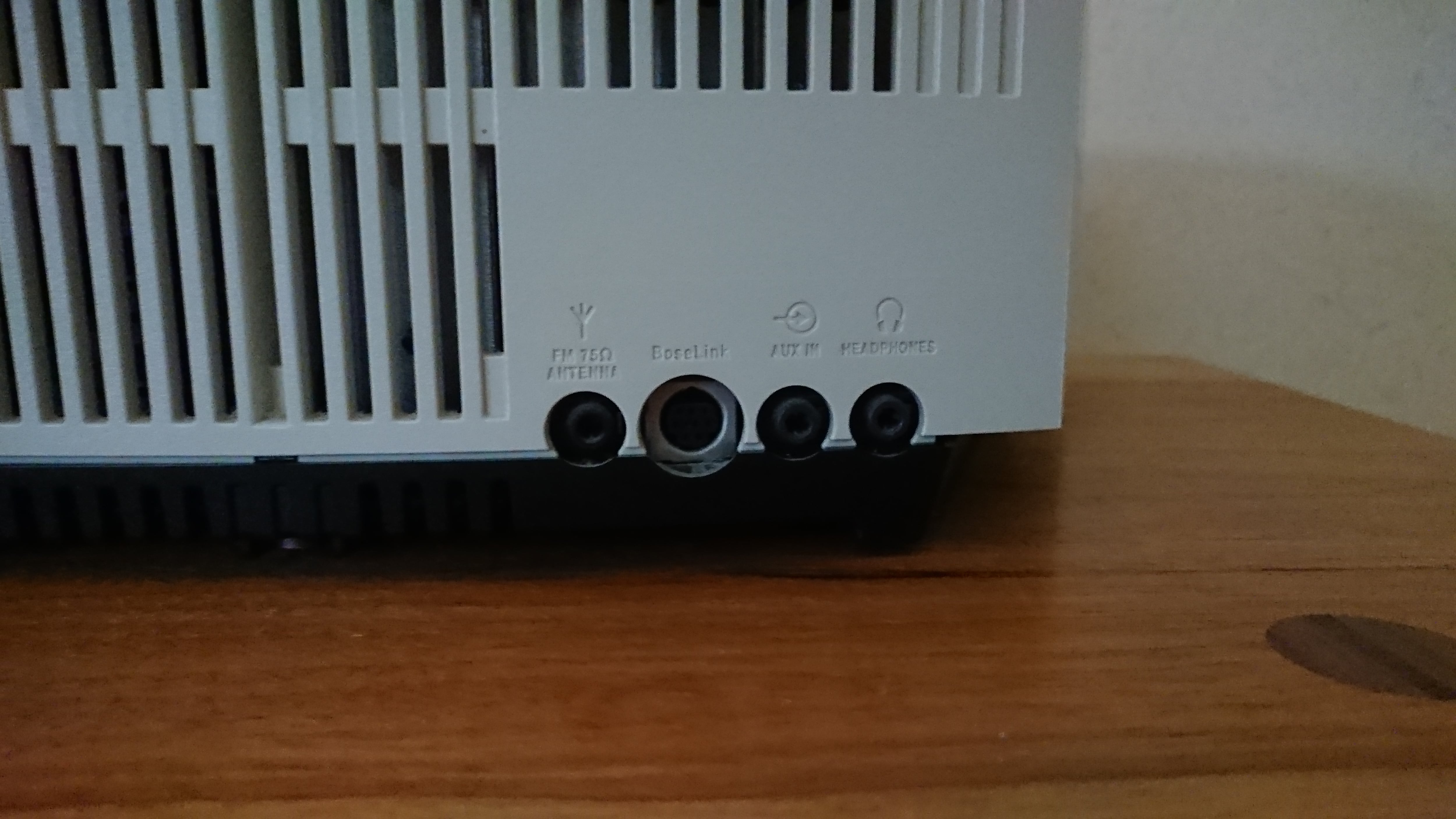完動品/除菌済】Bose Wave music system AWRCCC プラチナムホワイト