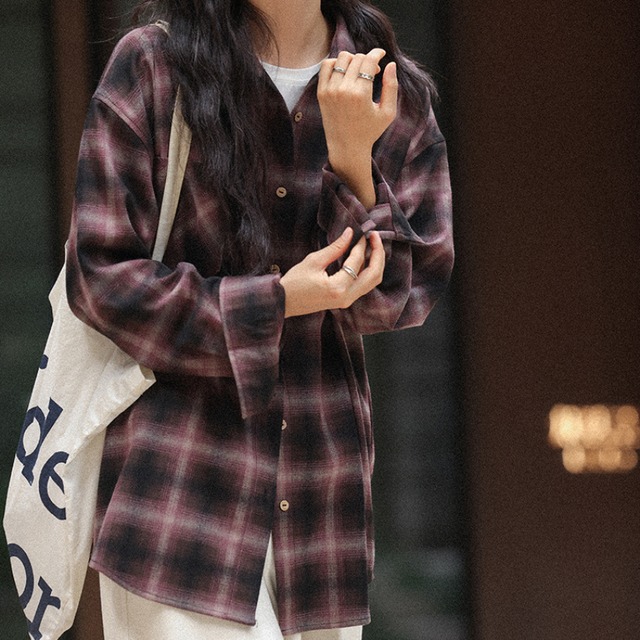 block check shirt J00152
