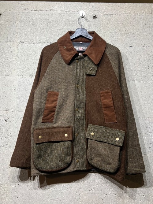 ca1 Harris Tweed Country Jacket サイズ1 BROWN