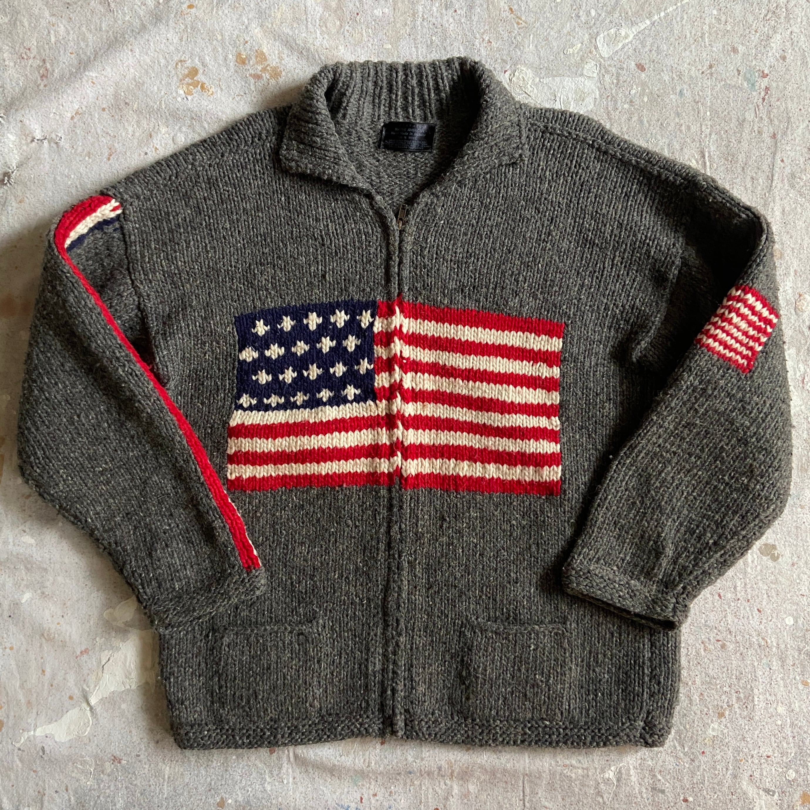 Otavalo Hand Made Knit Wool Sweater L位 G029