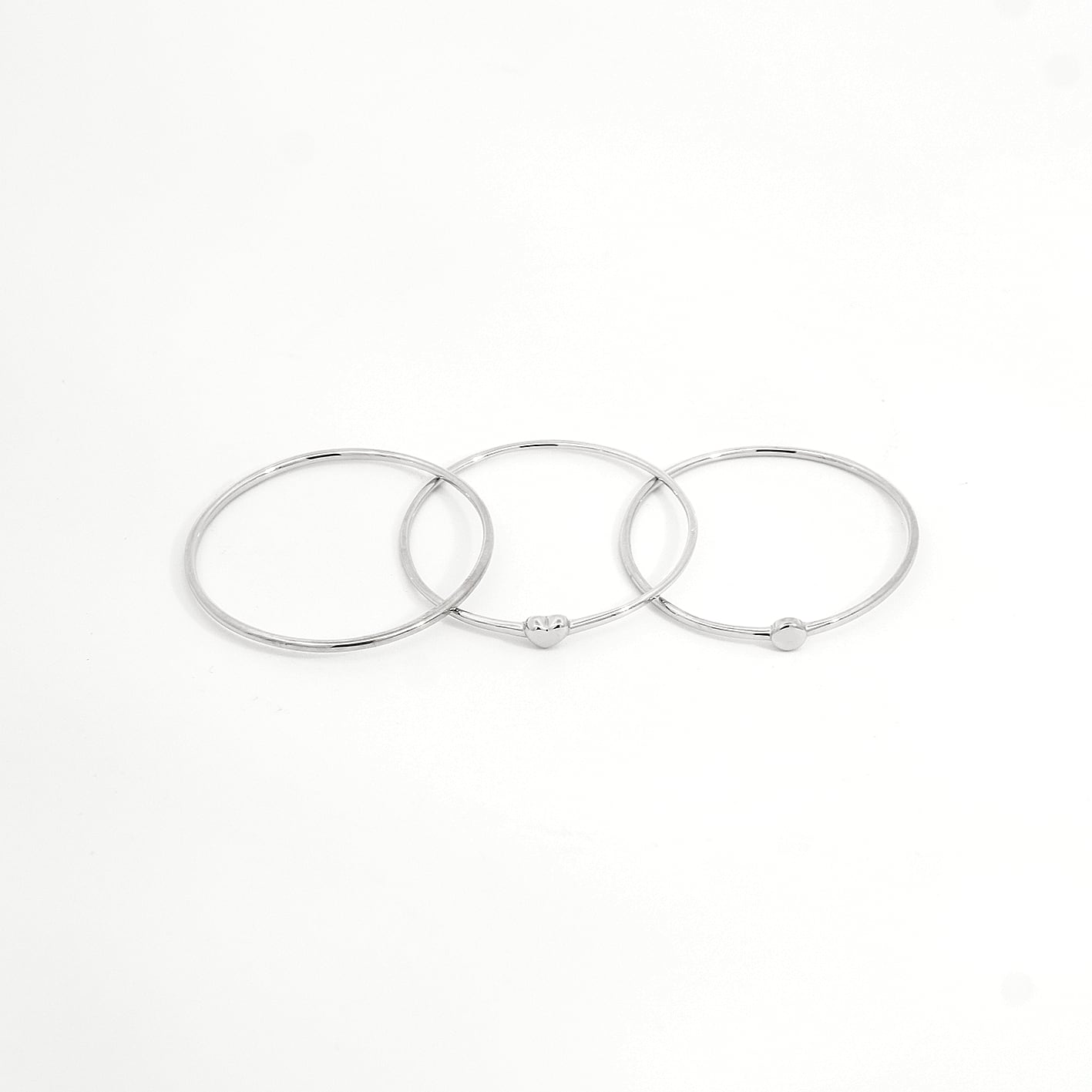 【セットリング / スキニーリング】K10 ゴールドリング ファッションリング シンプルな細いリング