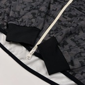 Callaway キャロウェイ 総柄 ダブルジップ ジャージ パーカー ジャケット サイズ M /メンズ/ゴルフ/グレー×ブラック