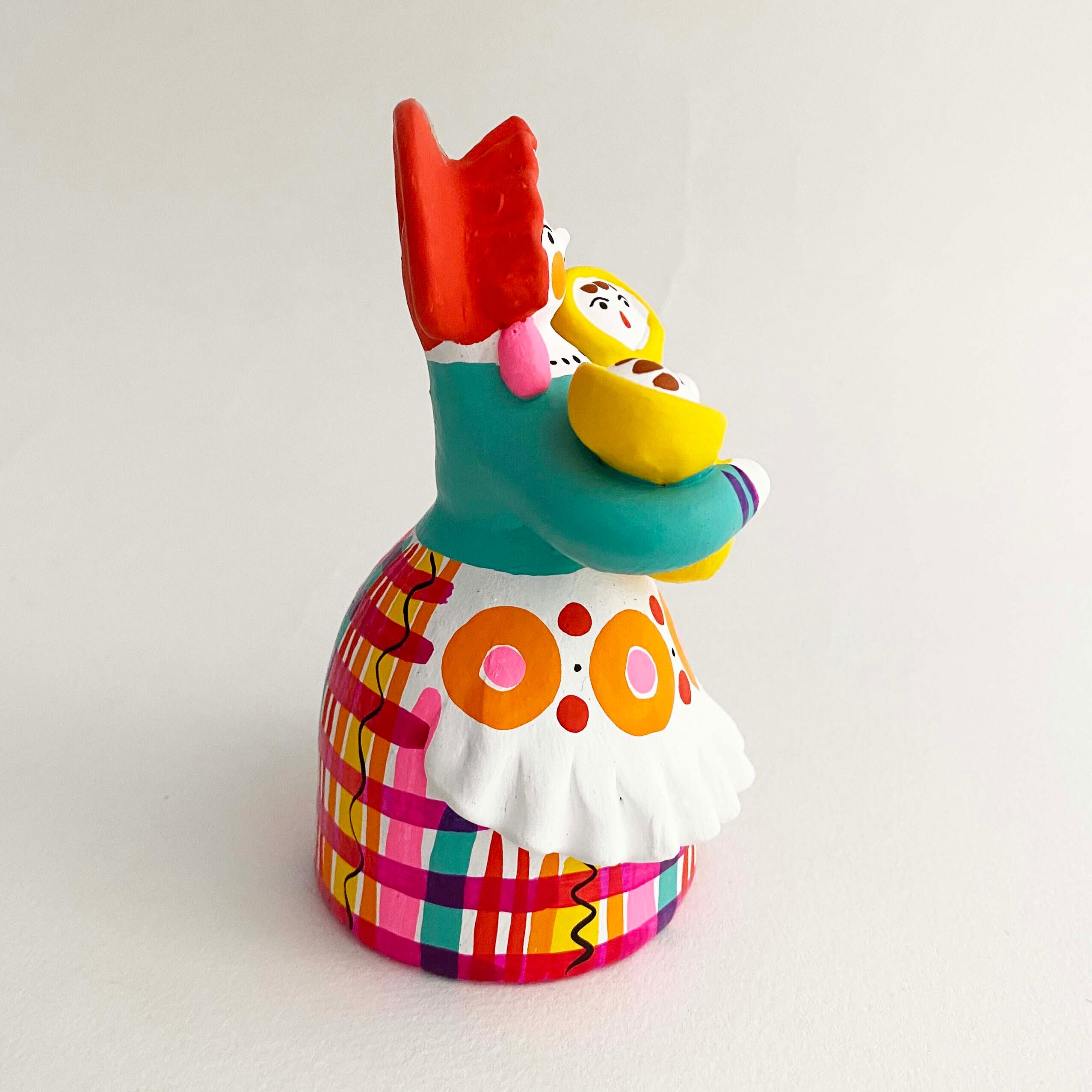 ディムコヴォ土人形 / 双子の子守