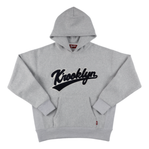 【K'rooklyn】K'rooklyn LOGO Premium Hoodie - GRAY