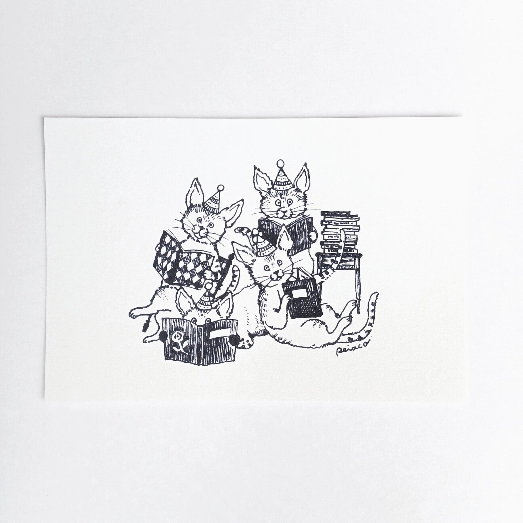 ポストカード》PEIACO ねこたち | ねこのみち