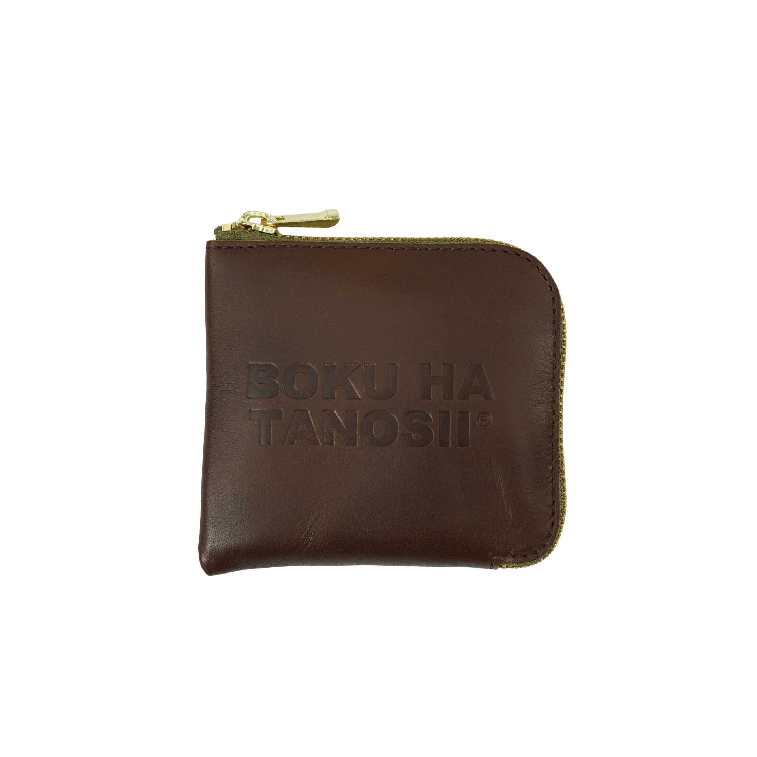 【BOKU HA TANOSII】レザーウォレット BOKU HA TANOSII ／ ボクタノウォレット 