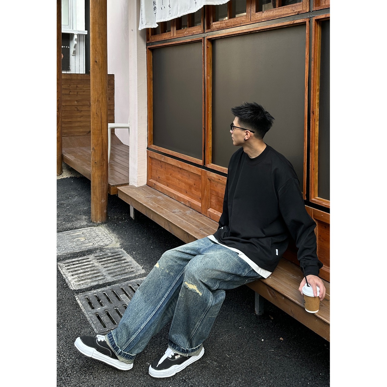 Batterup Essential Heavy Long Sleeve Tee （エッセンシャルヘビーロングスリーブTEE）