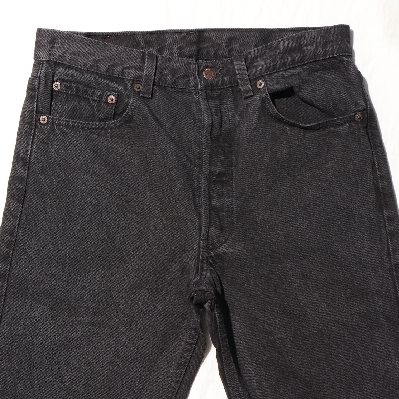 美品 32×32 Levi’s 501 USA 93年 サルファーブラック デニムパンツ リーバイス