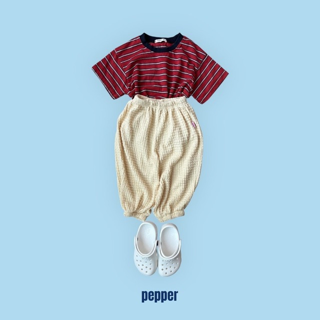 [予約][送料無料]《pepper》Dangara Shoot Sleeves T(adult)26