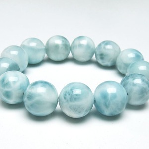 ラリマー ブレスレット 16mm 一点物  111-38081