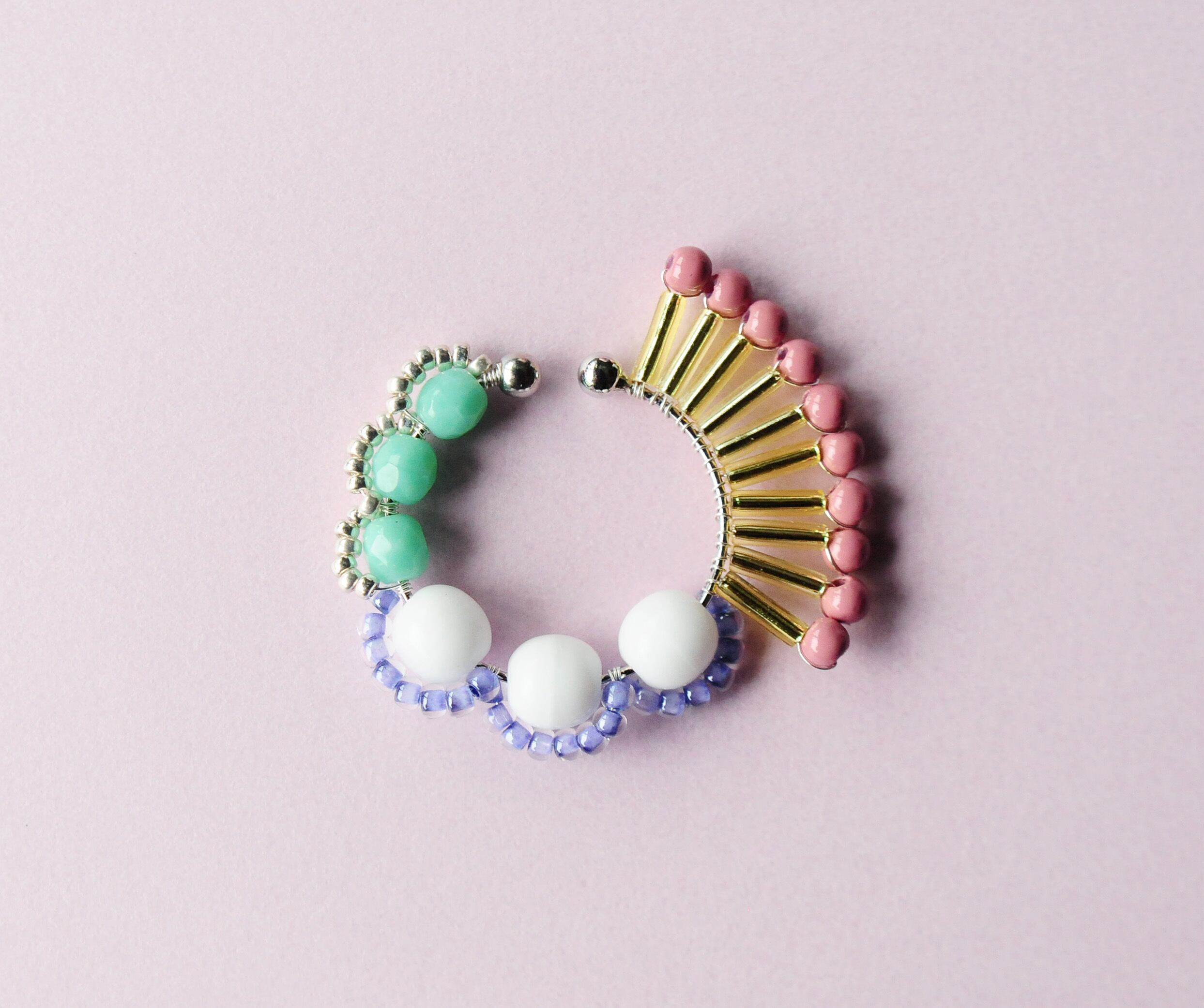 ＜Rollo～イロヅクビジュー～＞イヤーカフ『 ハミングバード/hummingbird 』<Q>