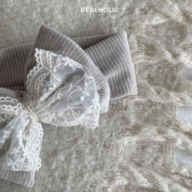 《予約》bebeholic ¨ shasha ribbon hairband
