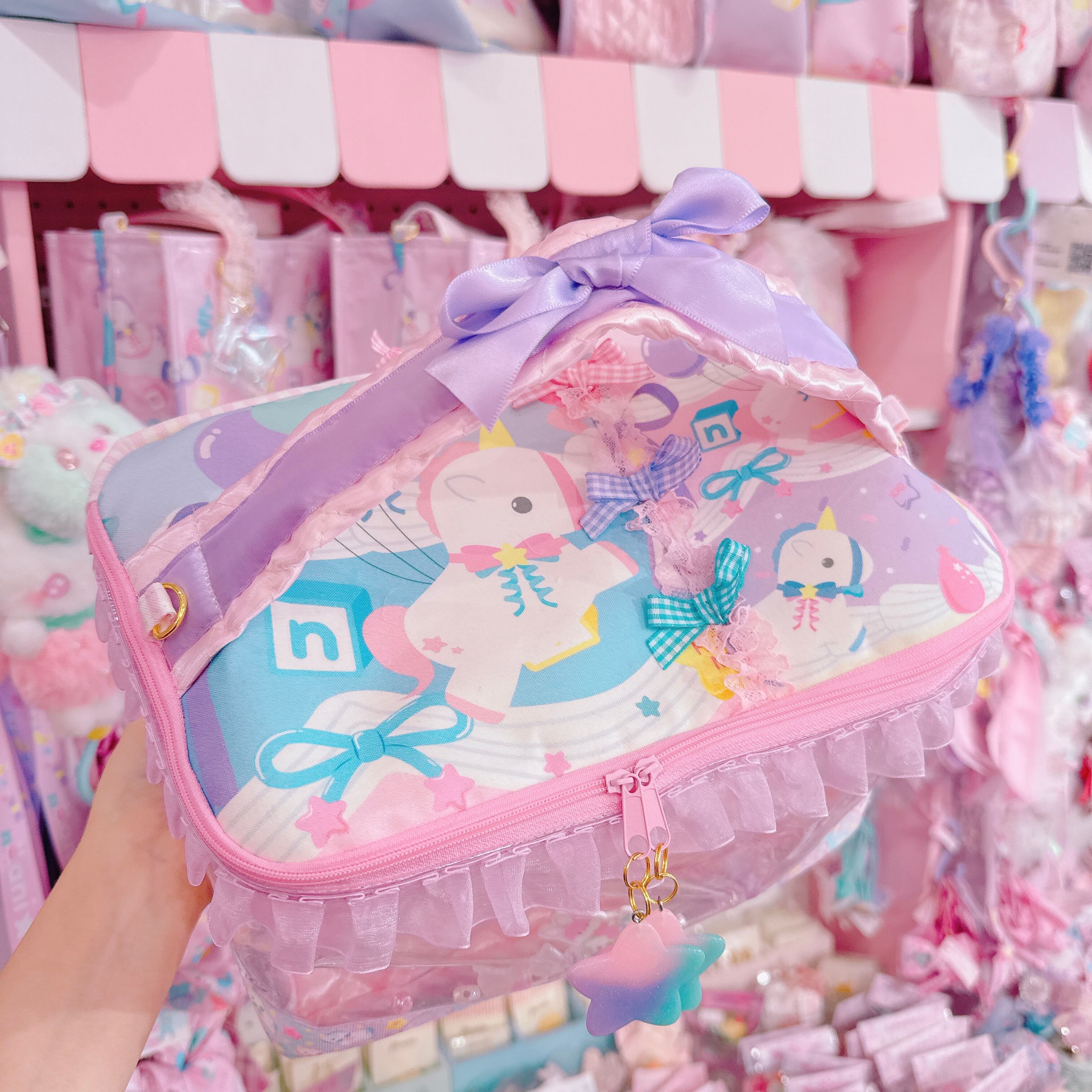 【F1】77-2 2wayぬいぐるみバニティバッグL（ショルダーひも別売）