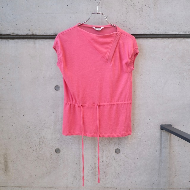 Pierre cardin / no sleeve knit top