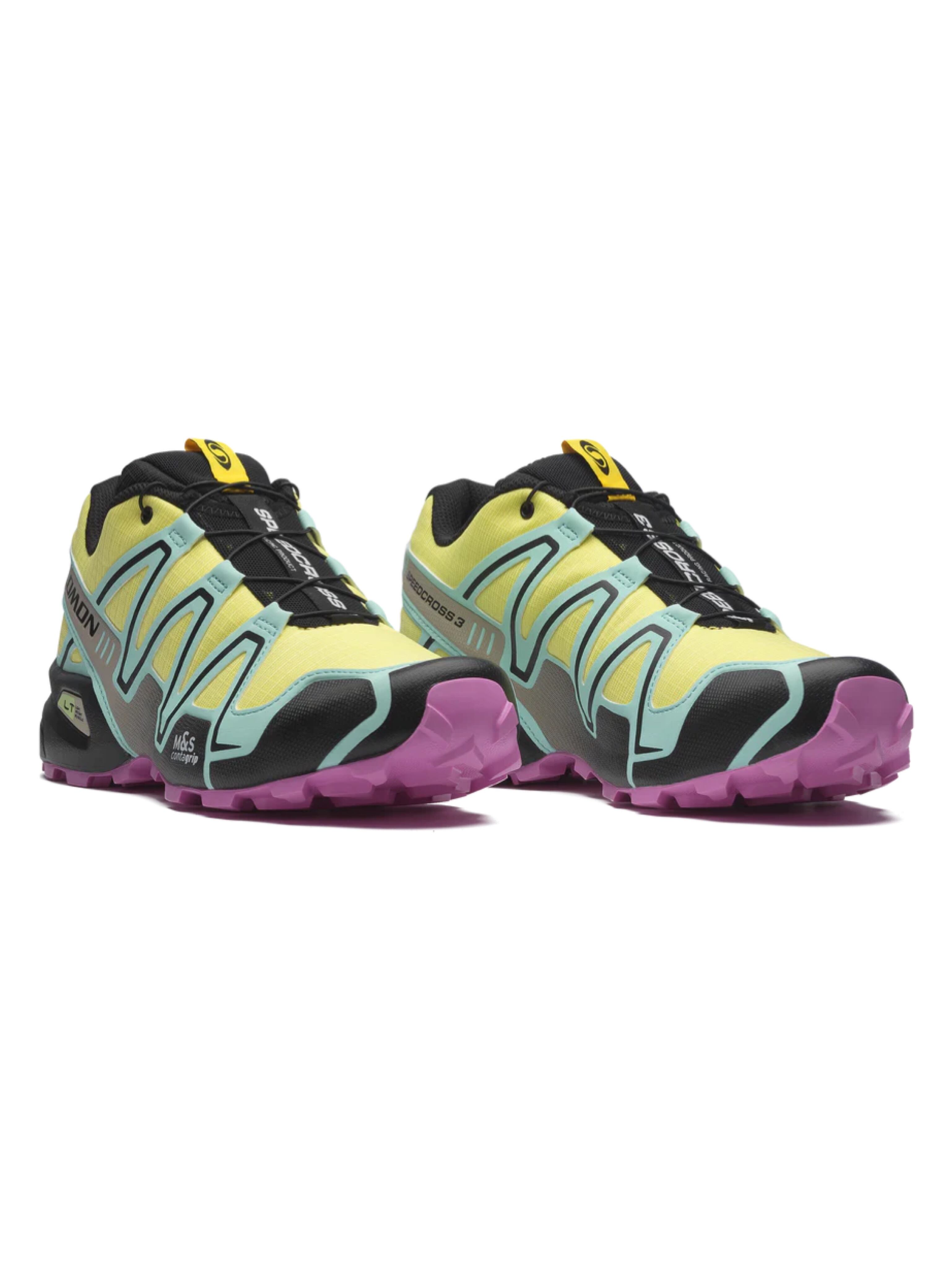 salomon 【SPEEDCROSS 3 -Yellow Iris / Iced Aqua / Cyclamen-】