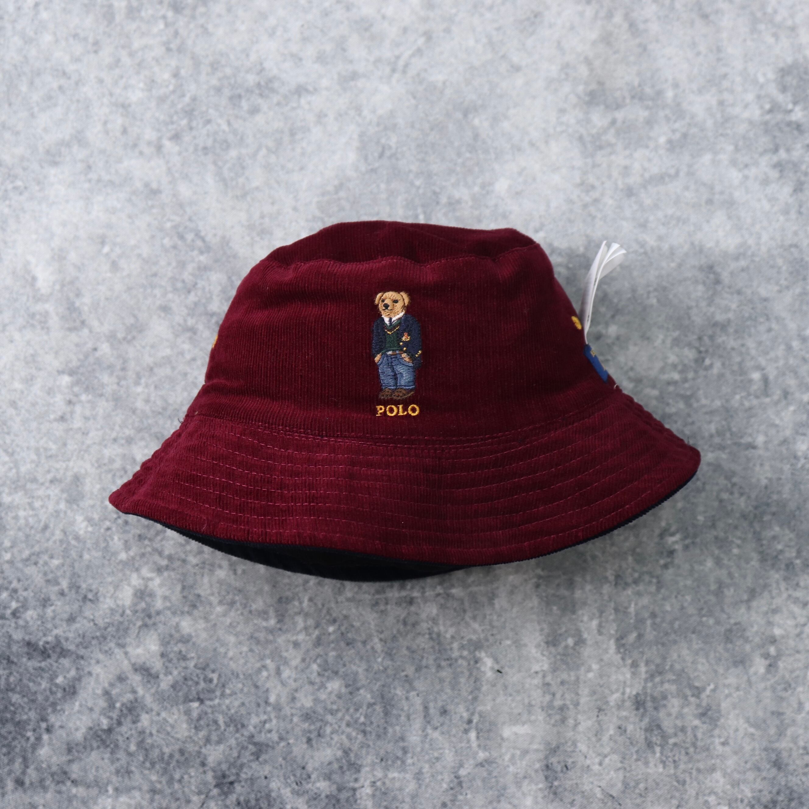 POLO RALPH LAUREN】 Polo Bear Corduroy Bucket Hat “reversible” ラルフローレン ポロベア  コーデュロイ バケットハット リバーシブル | ROGER'S North land