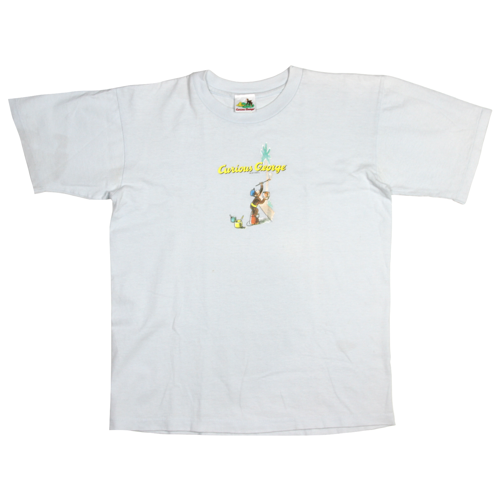 USED【M】Vintage 90s Curious George おさるのジョージ Tee / ©HMCo