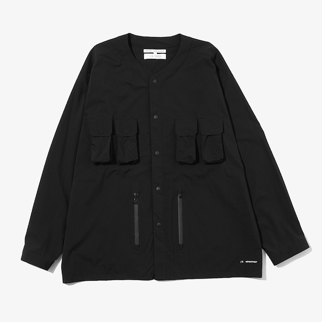 F/CE. PERTEX WATERPROOF TECHNICAL CARDIGAN / エフシーイー パーテックス ウォータープルーフ テクニカル カーディガン（Black）