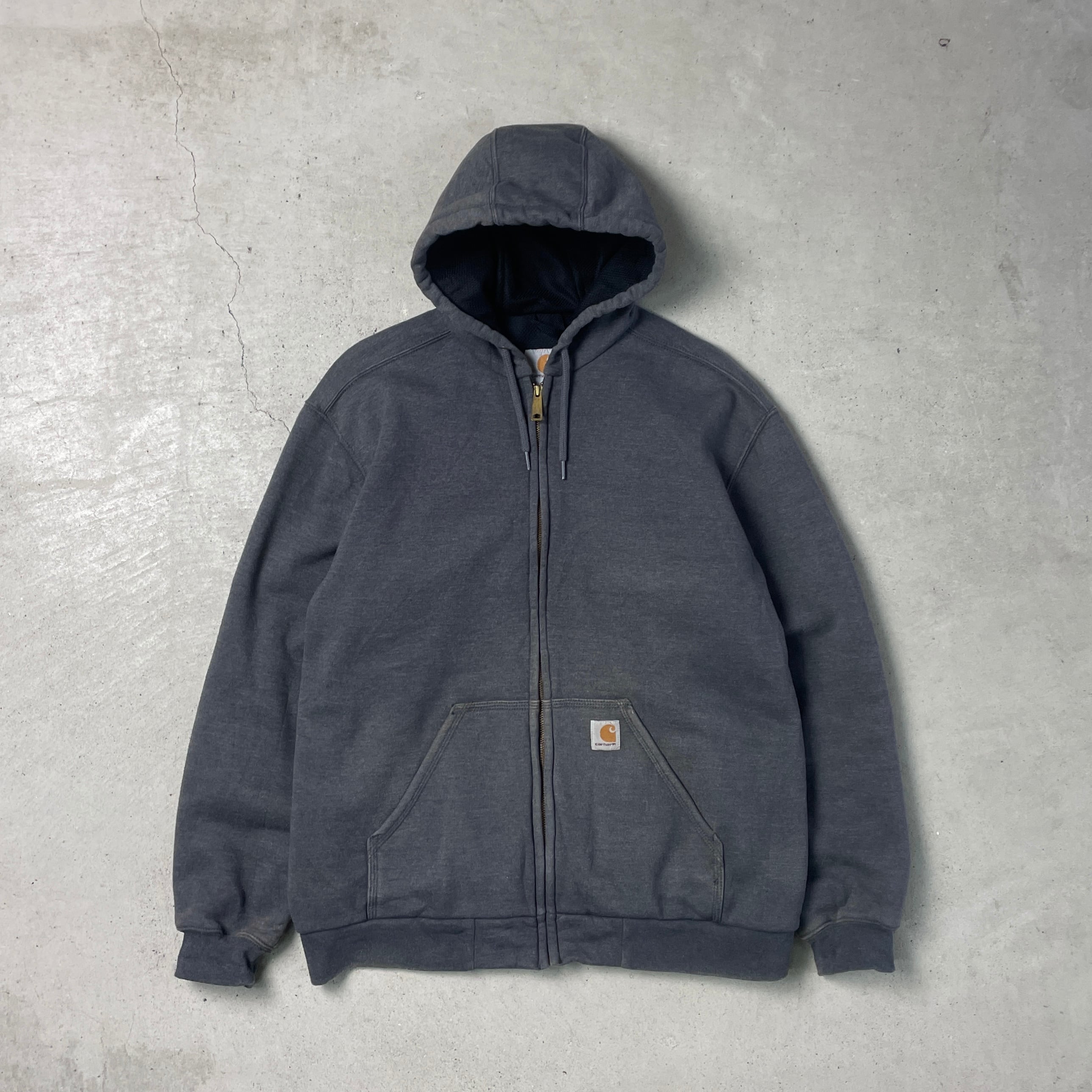 Carhartt カーハート フルジップパーカー スウェットパーカー メンズXL 