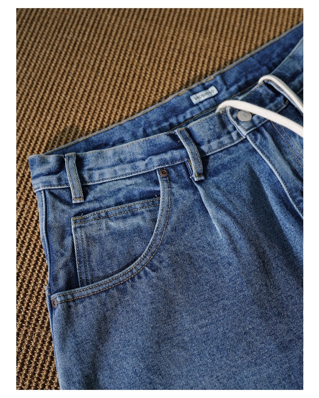 Denim Wide Leg Relaxed Fit Pants x00740 | XPOSE