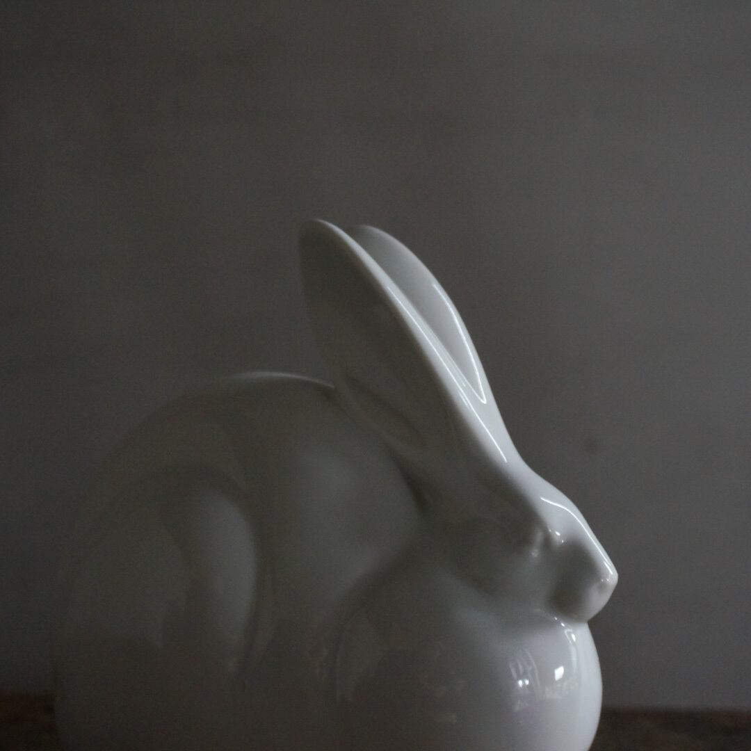 古い陶器のうさぎ | Konishi Koffee web shop