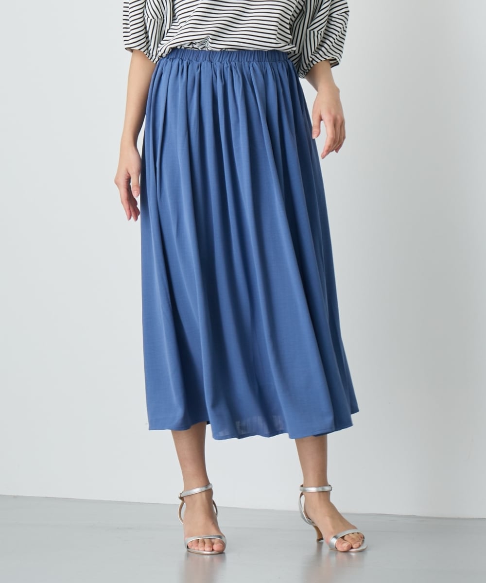 No.24005 ギャザースカート Blue | OandI(オーアンドアイ)| 公式オンラインショップ powered by BASE No.24005 ギャザースカート Blue | OandI(オーアンドアイ)| 公式オンラインショップ powered by BASE
