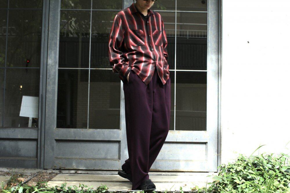 Vintage Ombre Check Loop Color Rayon Shirt [ARROW] [1960s-] | beruf