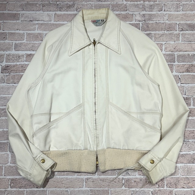 1970s LEE F/Z JACKET WHITE