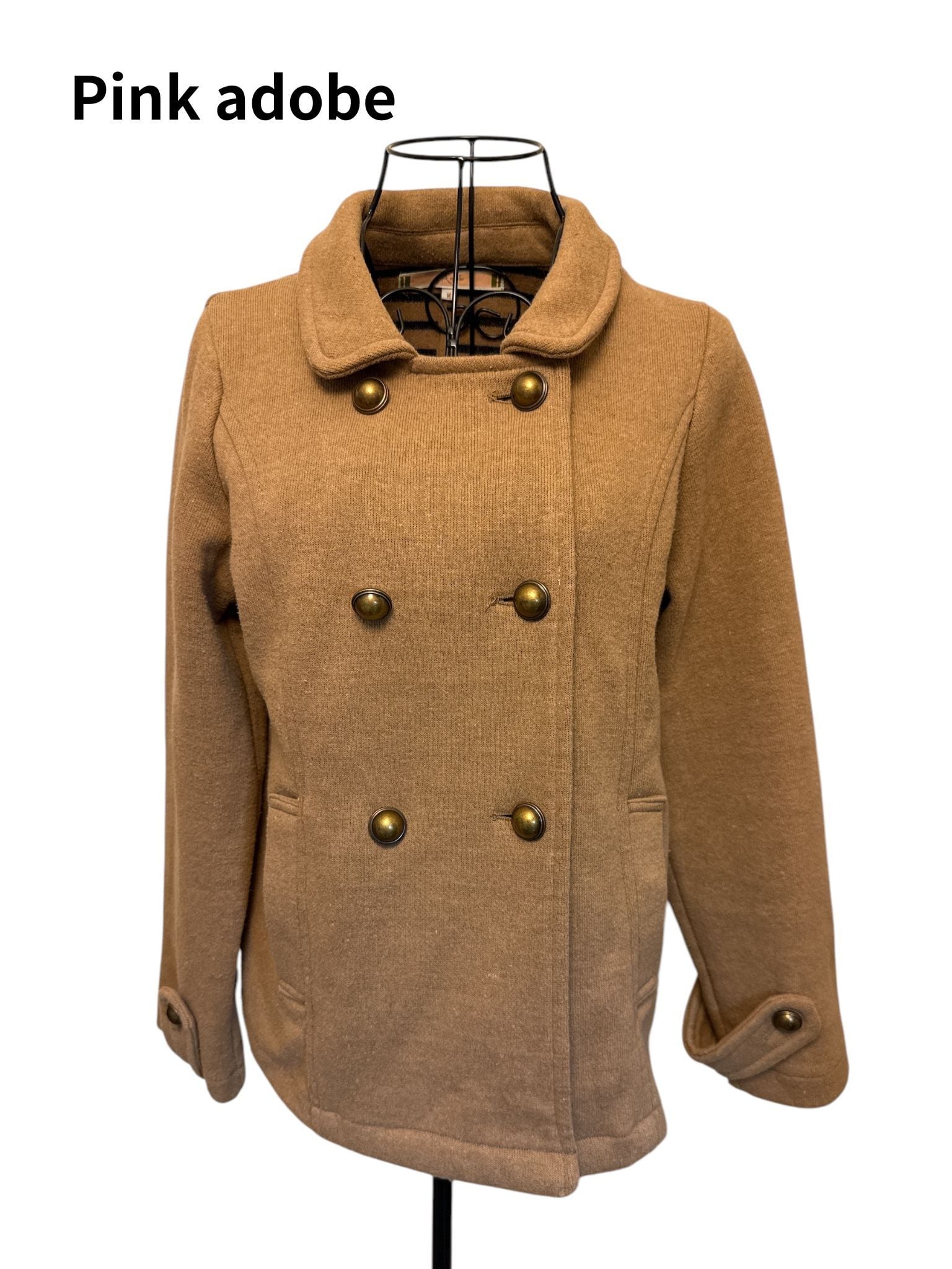 maison de soil】リサイクルボアウールダブルオーバーコート JNMDS2451