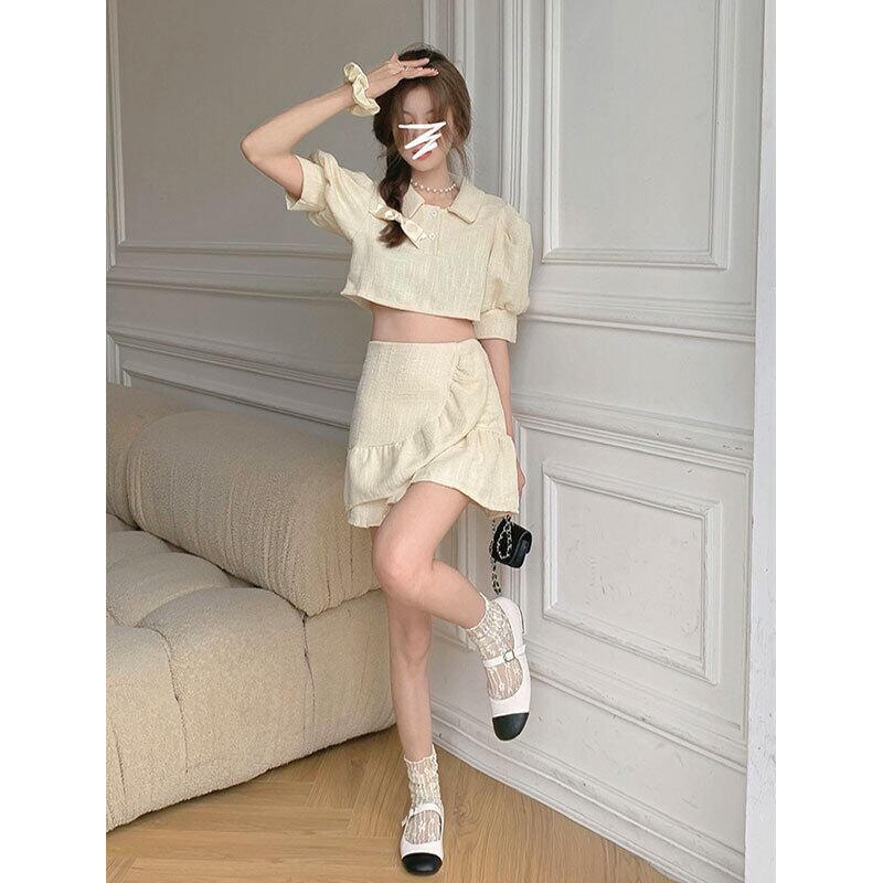 スタンダードシャツ スカート 薄手 レトロ 大人ガーリー スウィート キュート カジュアル 萌量不足73731322795