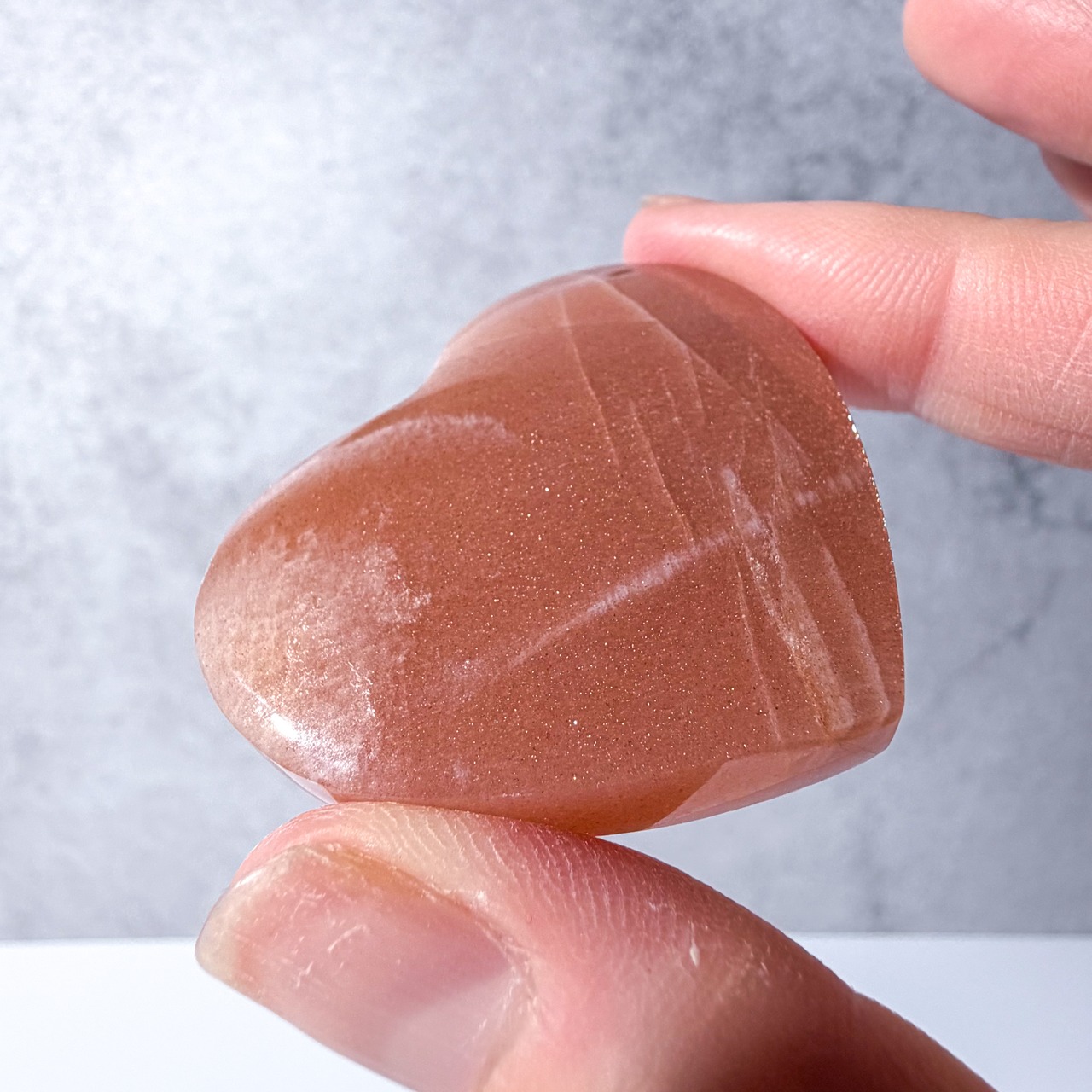 サンストーン ハート ＊ Sunstone ＊ 天然石